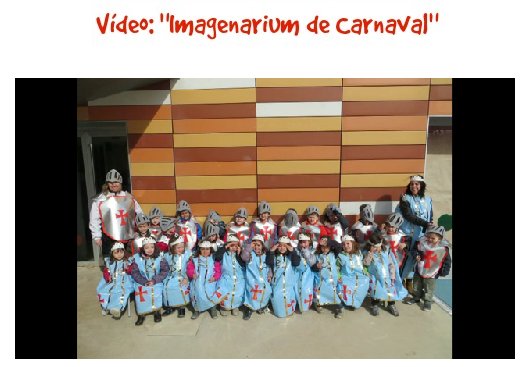 Vídeo escolar: "Imagenarium de Carnaval"
