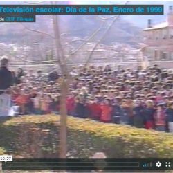 Vídeo escolar: Día de la Paz (enero, 1999)