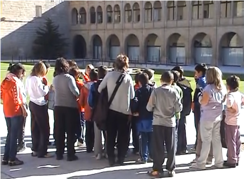 Hace 10 años el alumnado de Alcorisa visitó La Alfranca y el Monasterio de Rueda (octubre, 2010)